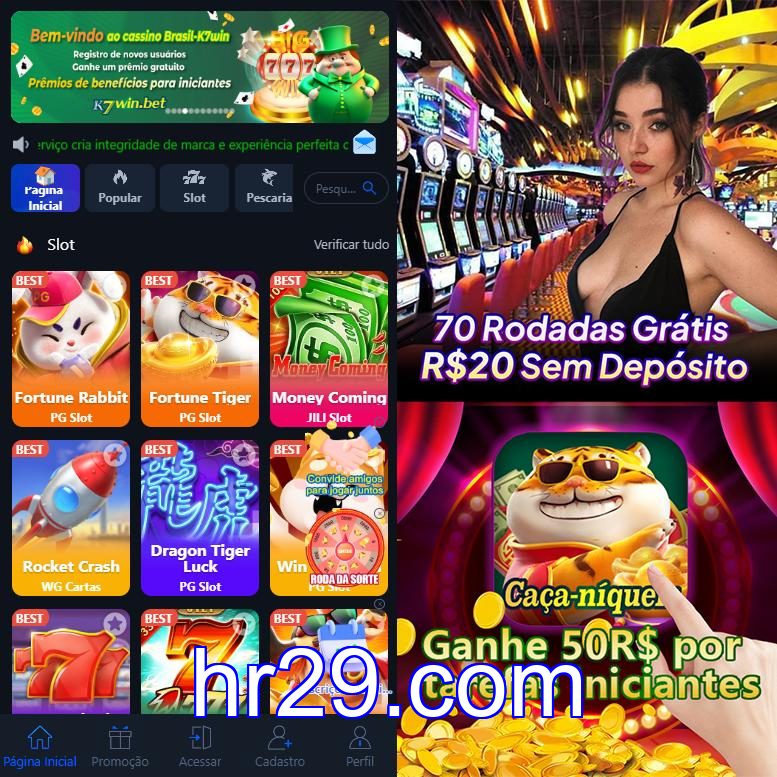 Cadastro no hr29: Comece com um Bônus de Boas-vindas!